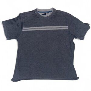 Classic Gray Striped Tee 👕